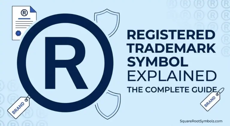 Registered Trademark Symbol Explained The Complete Guide 