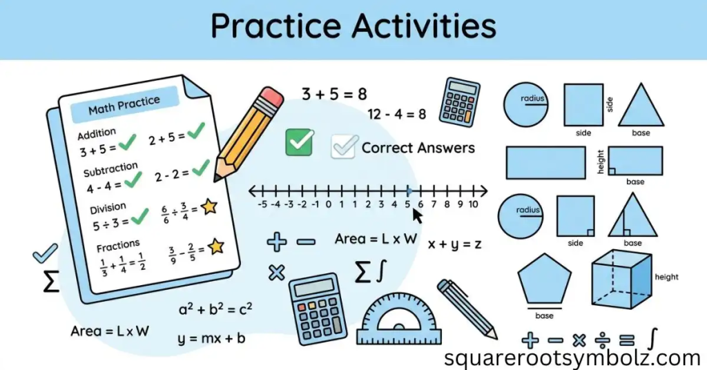 Open Number Line prictice