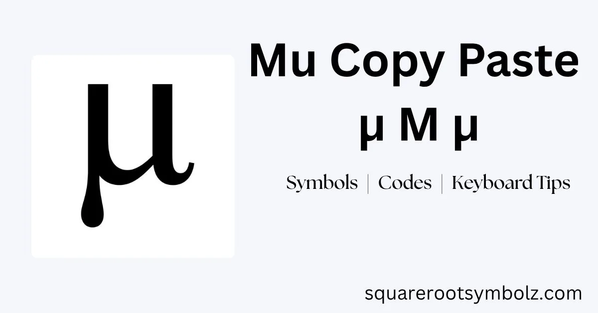 Mu Copy Paste