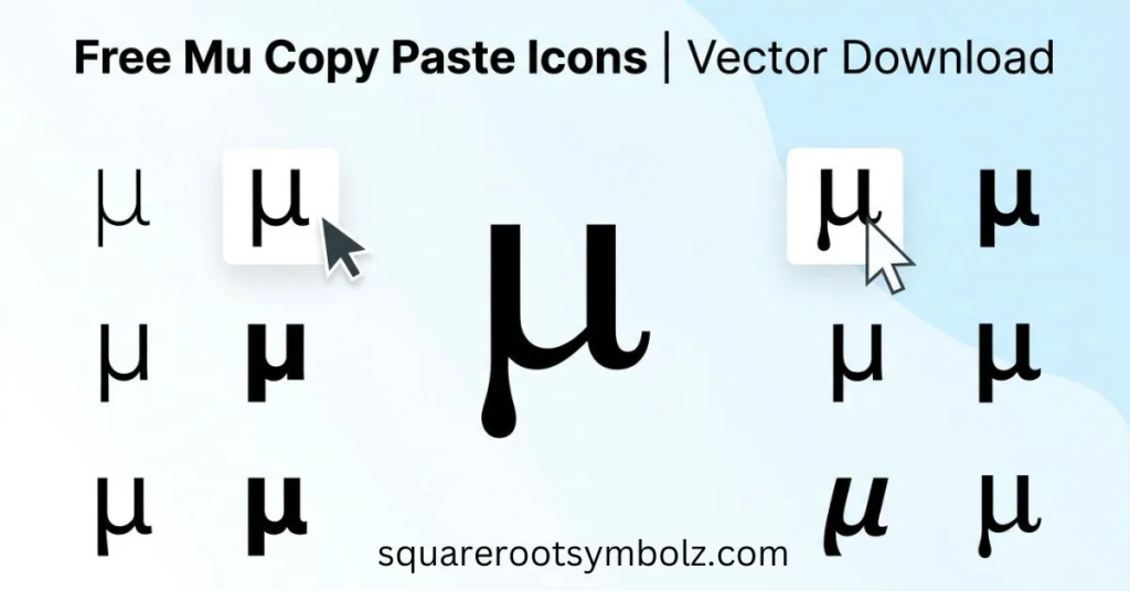 Mu Copy Paste Icons