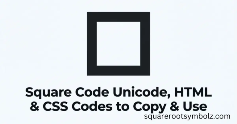Square Code
