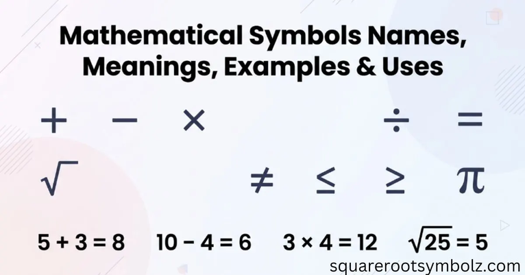 Mathematical Symbols
