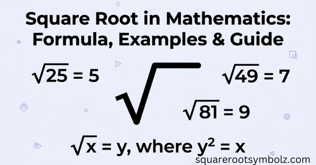Square Root in Mathematics