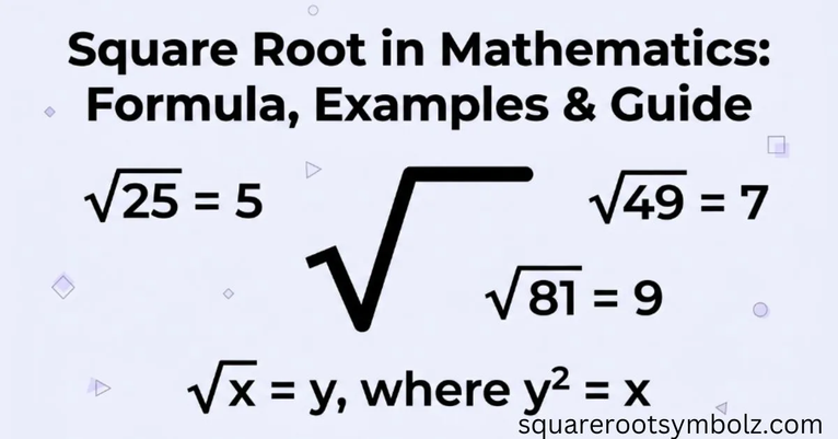 Square Root in Mathematics