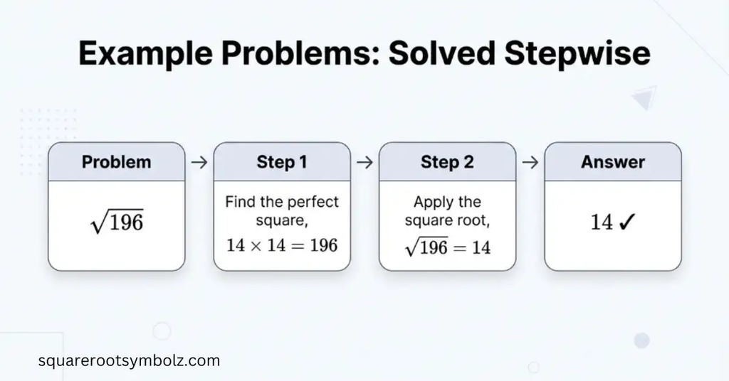 Example Problems: Solved Stepwise