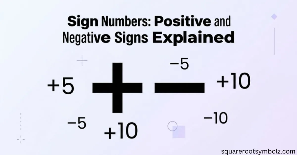 Sign Numbers