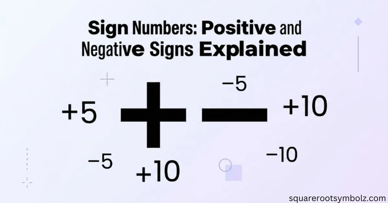 Sign Numbers
