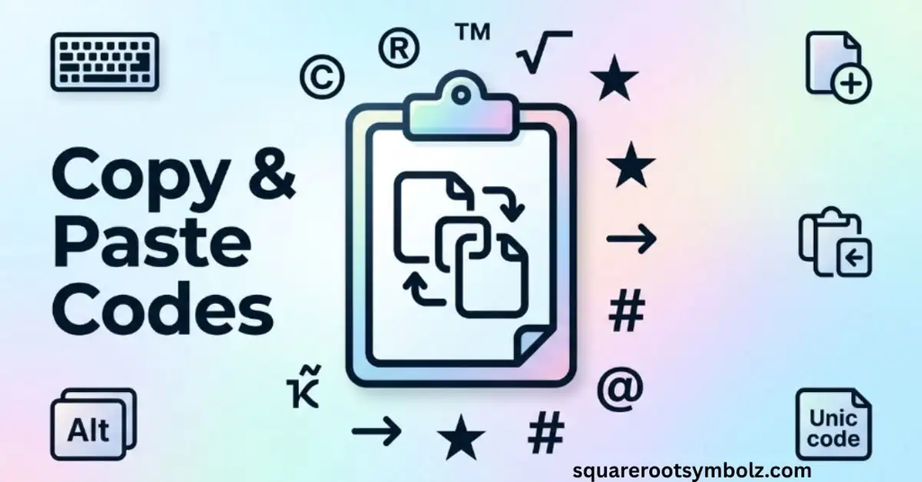 Copy & Paste Codes
