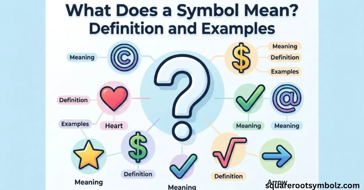 Symbol Mean