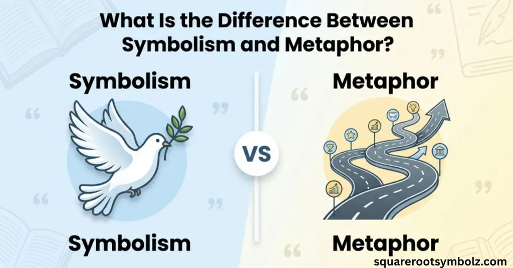 Difference Between Symbolism and Metaphor