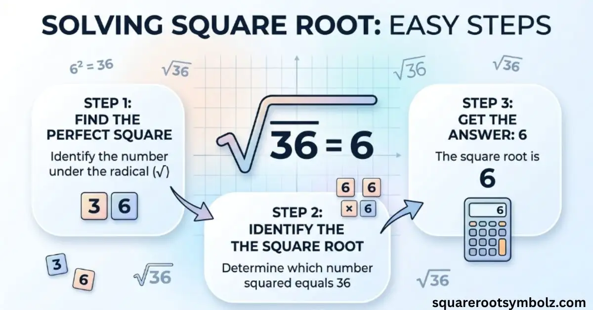 Solving Square Root