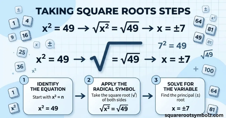 Taking Square Roots