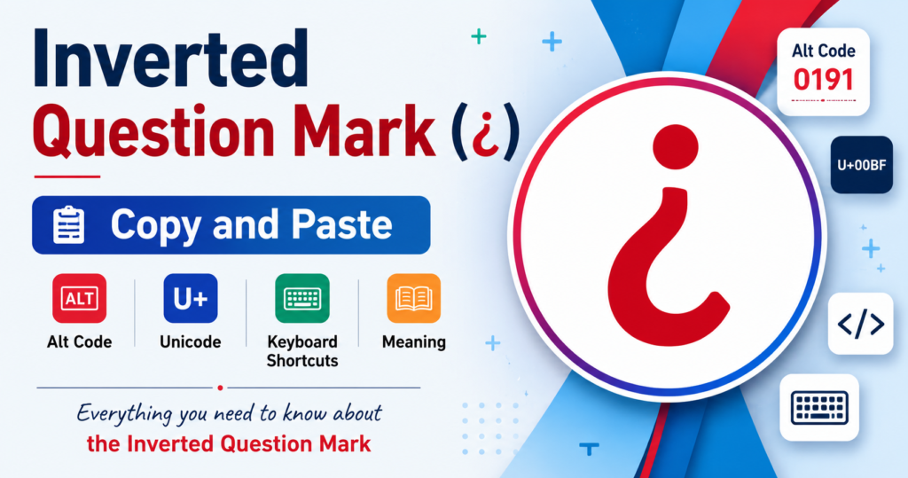 Question Mark Copy and Paste