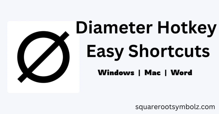 Diameter Hotkey