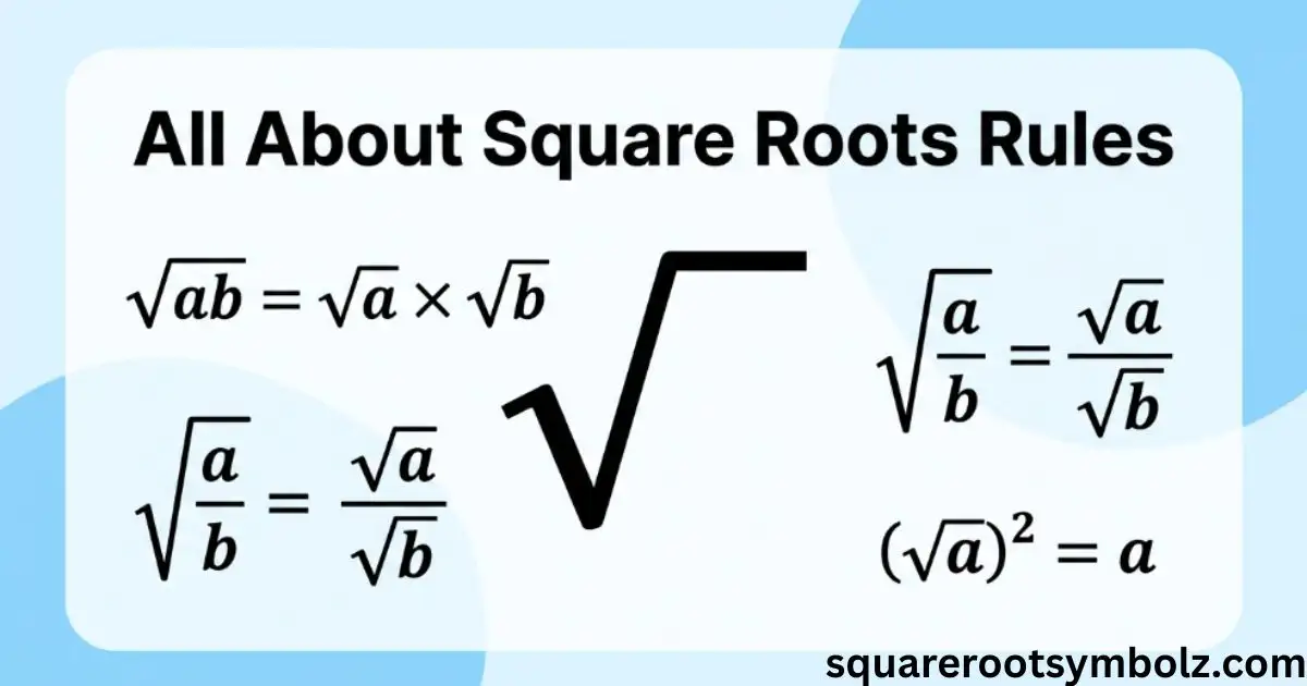 All About Square Roots