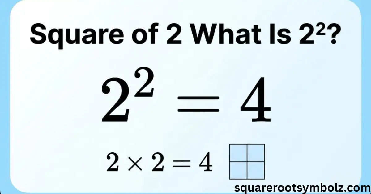 Square of 2