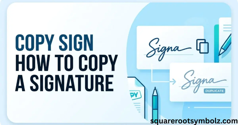 Copy Sign