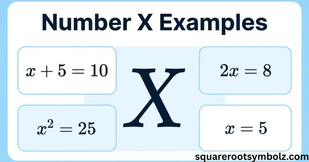 Number X Examples