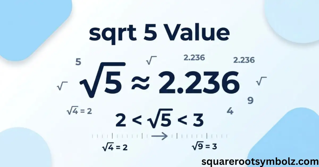 sqrt 5