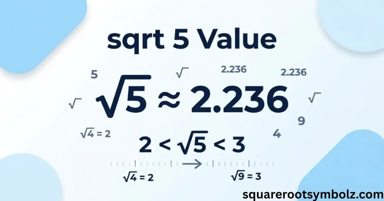 sqrt 5