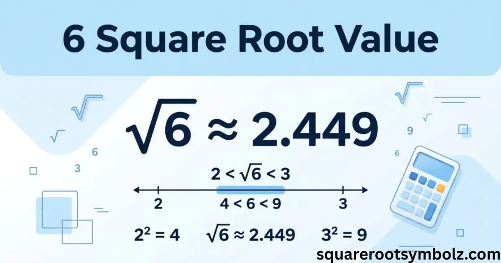 6 Square Root
