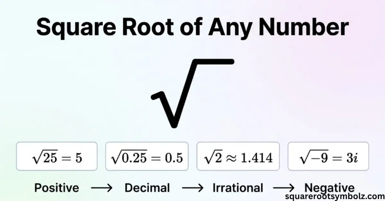 Square Root of Any Number
