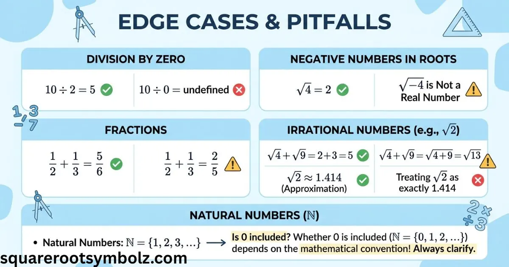 Edge Cases & Pitfalls