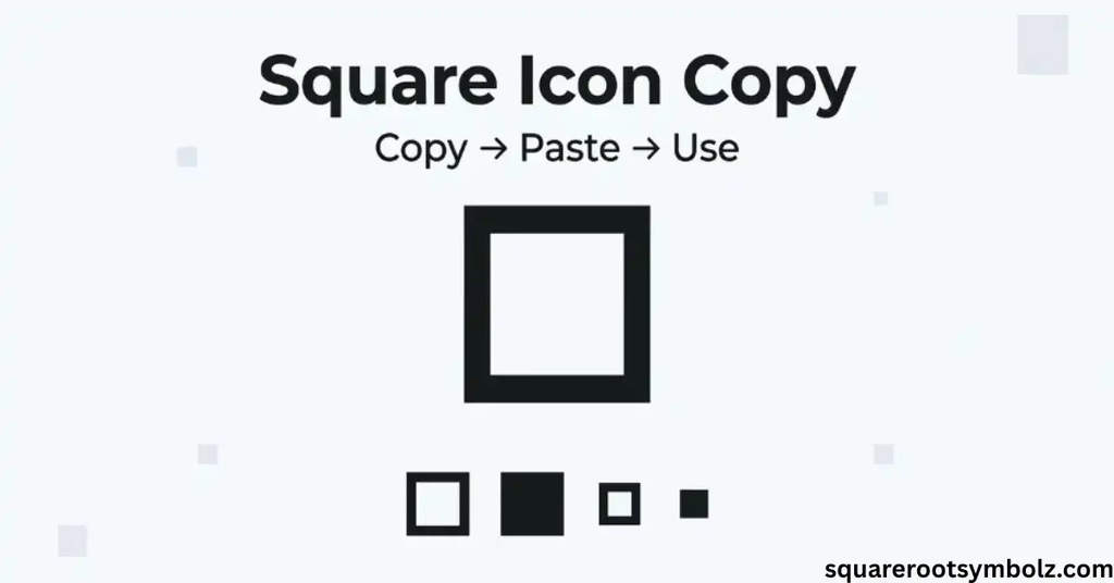 Square Icon