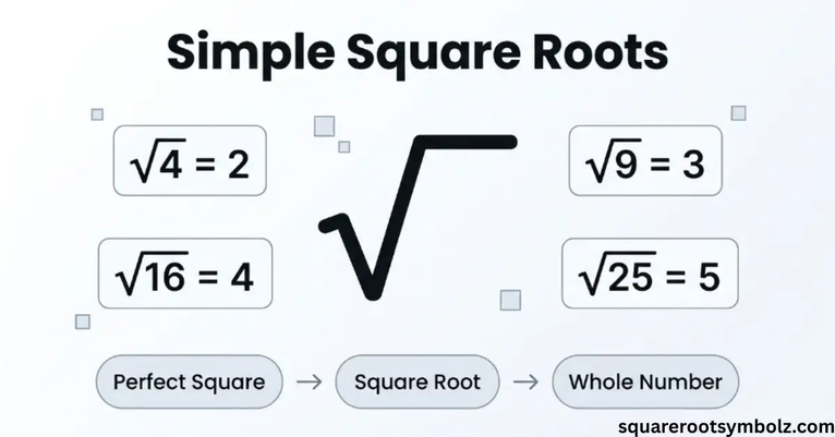 Simple Square Roots