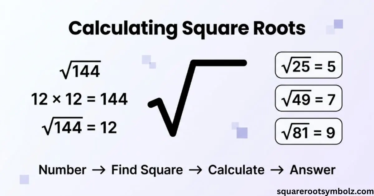 Calculating Square Roots
