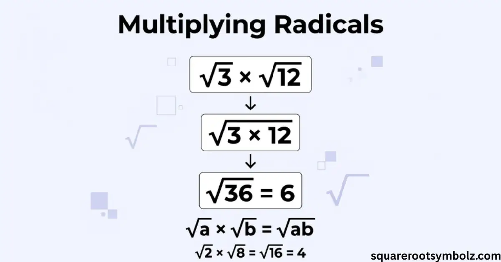 multiplying radicals