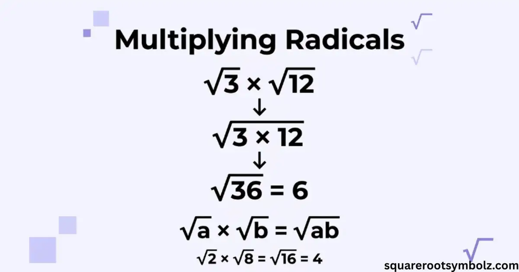 multiplying radical