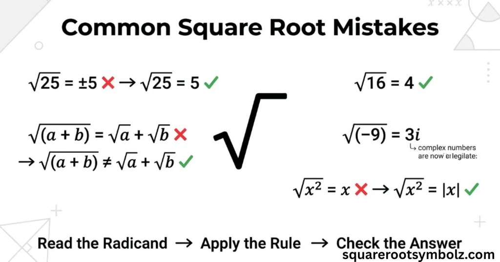 Common Square Root Mistakes