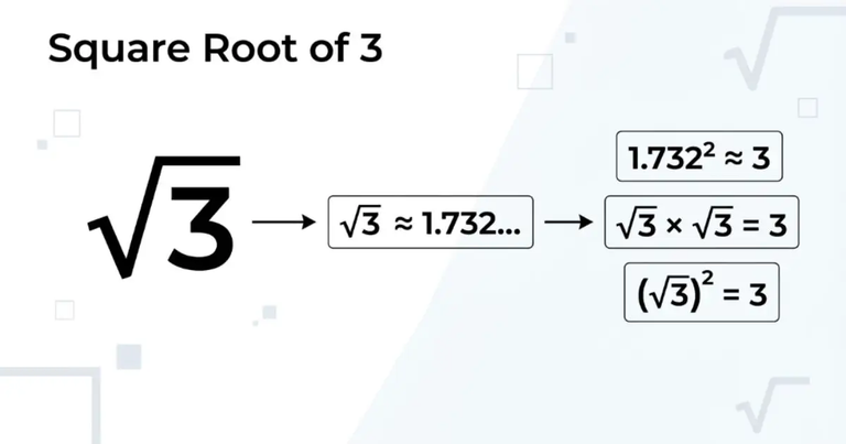 Sqrt 3