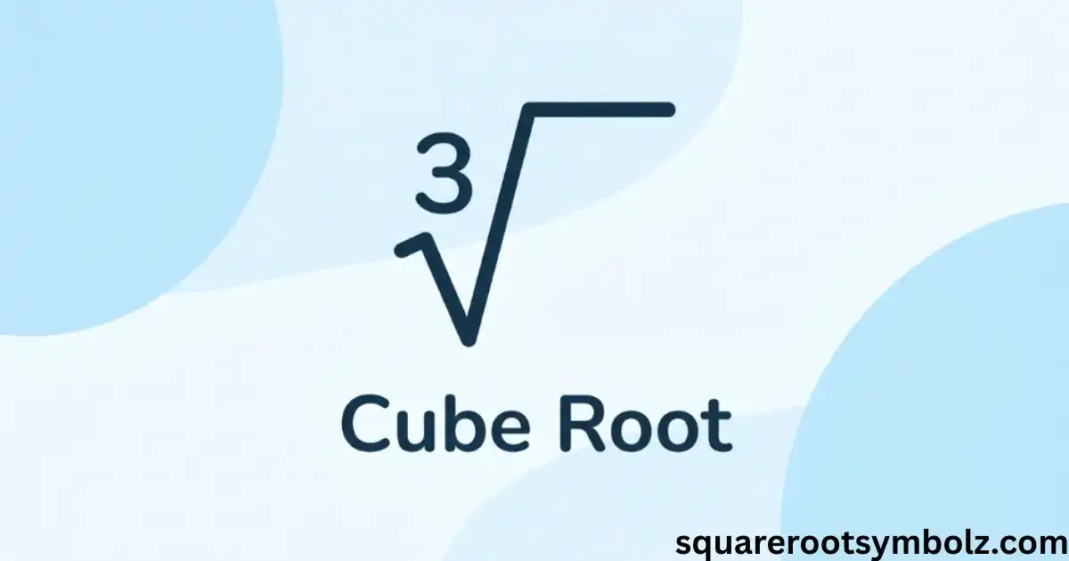 Cube Root