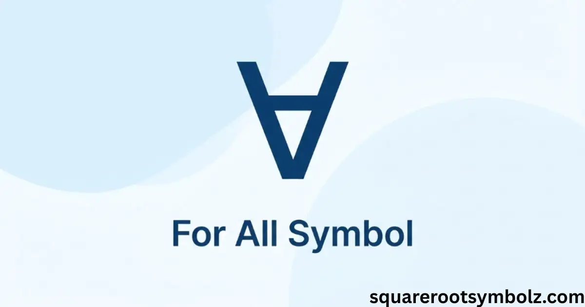 For All Symbol