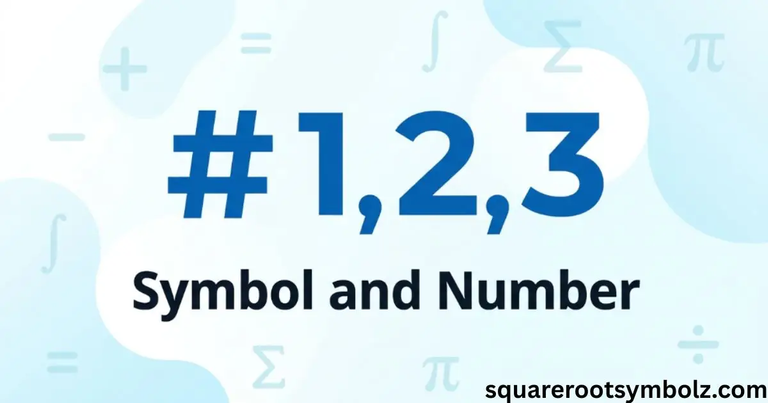 Symbol and Number