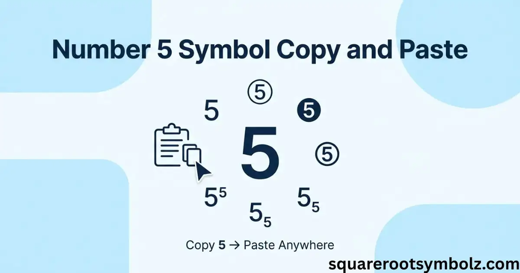Number 5 Symbol