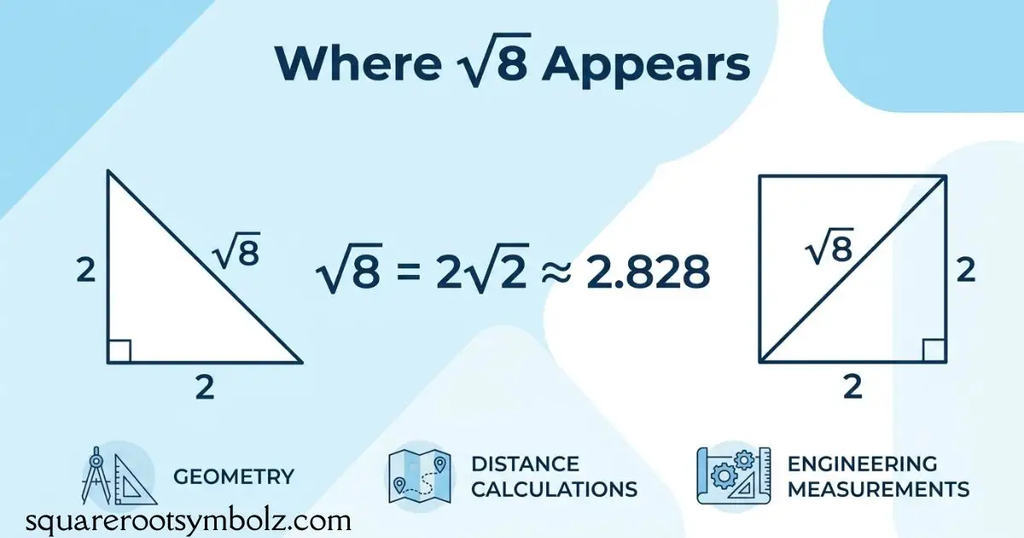 Where √8 Appears