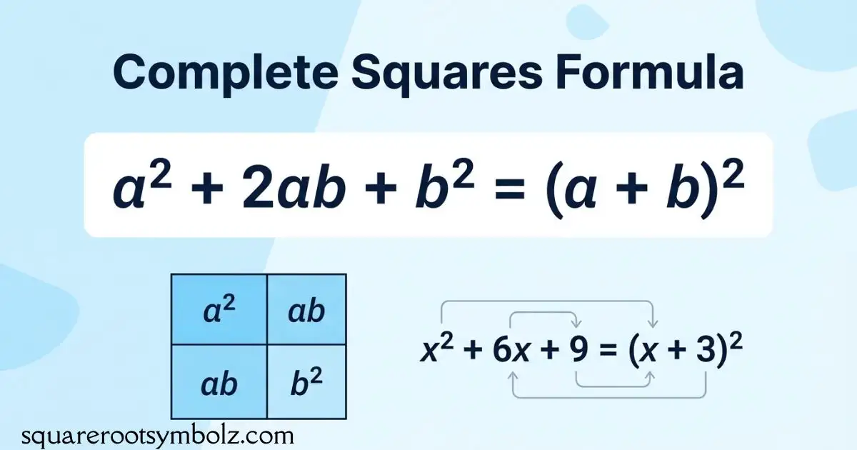 Complete Squares