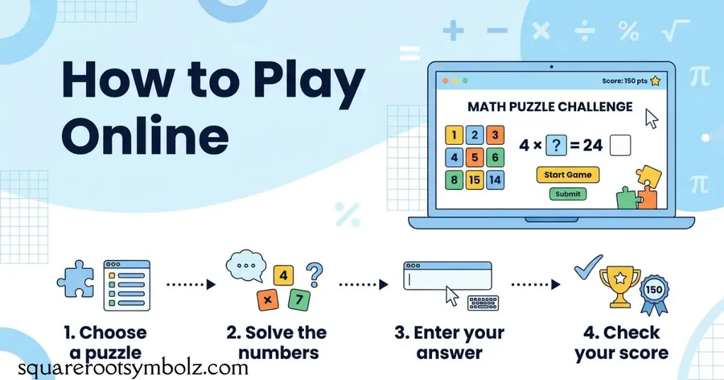 Numbers in Squares Fun Puzzles